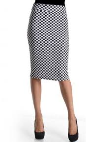 Black And White Checkered Pencil Skirt Womens Classic Black And White Checkered Pencil Skirt Pencil Skirt Pencil Skirt Outfits Pretty Skirts