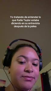 no se le entendió una puñeta 🙂‍↕️ #fypシ #katietaylorvsamandaserrano  #interview #boxing🥊