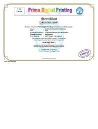 Sertifikat prakerin cv multimedia sinergi balikpapan. Contoh Sertifikat Prakerin Multimedia 1