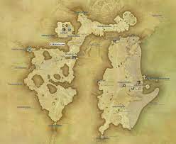 Western La Noscea Treasure Map Eastern La Noscea - La Noscea Map - Ffxiv Info
