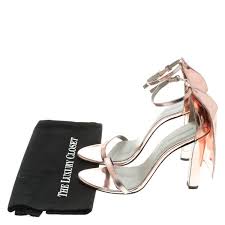A wide selection of alexander wang women's shoes from the best brands on yoox. Alexander Wang Pink Metallic Leather Fabiana Caped Ankle Strap Sandals Size 40 5 Alexander Wang Tlc