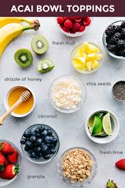 Like a splash of bright paint, this fun bowl will bring color and energy to your tabletop. Acai Bowl 4 Delicious Recipes Chelsea S Messy Apron