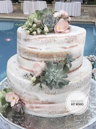 Succulent Wedding Cake Topper Etsy Succulent Wedding Cakes Floral Wedding Cakes Wedding Cake Table