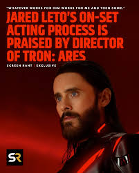 Exclusive! Jared Leto's method acting praised by #Tron: Ares' director:  bit.ly/3KsZpXF