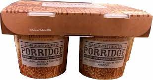 Diets And Calories Calories And Sugar In Instant Porridge Pots