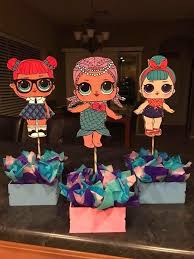 Lol Surprise Dolls Table Centerpieces Suprise Birthday Party Birthday Surprise Party Suprise Party