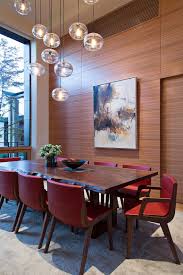 Combine The Live Edge Dining Table With Striking Colorful Chairs Modern Dining Room Des Dining Room Design Modern Live Edge Dining Table Dining Room Design