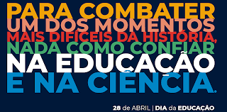 Entretanto, essa não é desenvolvida apenas nesse âmbito. Informativo Girassol 28 De Abril Dia Da Educacao