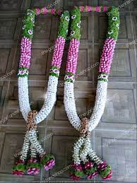 Wedding Garland Chrysanthemum Rose Petal Crape Jasmine Indian Wedding Flowers Indian Flowers Flower Garland Wedding