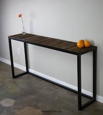 Pin By Angela Salgado On Metal Furniture In 2020 Metal Console Table Sofa Table Loft Decor