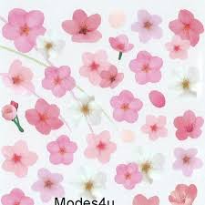 Cute Kawaii Pink Light Pink White Sakura Flower Stickers By Mind Wave Sakura Flower Kawaii Stickers Light Pink