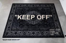 Virgil Abloh X Ikea Keep Off Rug Diy Carpet Plush Carpet Ikea And Off White