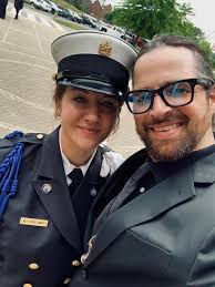 I was honored to be with the honor guard,