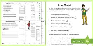 Verbs are often thought of as 'doing words', but can you explain main verbs, auxiliary verbs and modal verbs to your class? Years 5 And 6 Modal Verbs And Adverbs Of Possibility Activity Booklet