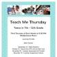 Teach Me Thursday for Teens event image