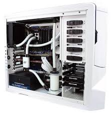 Black And White Sleeved Cables Beautiful White Sleeved Cables With Awesome Mangement Custom Pc Custom Computer Computer Build