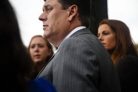 Cristhian Bahena Rivera arrives for his arraignment at the Poweshiek County  Courthouse