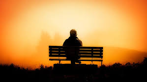 Person sitting on bench silhouette. Royalty Free Photo Man Sitting On A Bench Taken On Sunset Pickpik