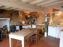 Longere Design De Cuisine Rustique Idee Deco Cuisine Cuisines Maison