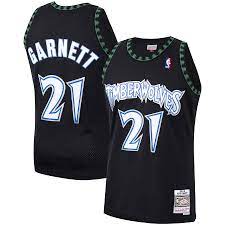 Kevin garnett.favorite all time basketball player. Men S Mitchell Ness Kevin Garnett Black Minnesota Timberwolves Hardwood Classics 1997 98 Swingman Jersey