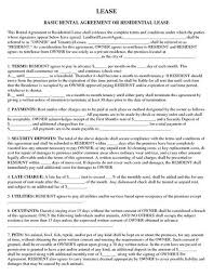 A master lease agreement allows a tenant to further sublease his space to include all of the rights specified within the original contract. Download Free Basic Rental Agreement Or Residential Lease Printable Lease Agreement Lease Agreement Lease Agreement Free Printable Rental Agreement Templates