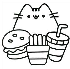 Parents, teachers, churches and recognized nonprofit organizations. Food Coloring Page Cat With Food Coloring Page Free Cute Easy Coloring Pages Transparent Cartoon Jing Fm