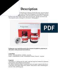 A unique and efficient solution to the problem. Pulpotec Dentistry Mouth