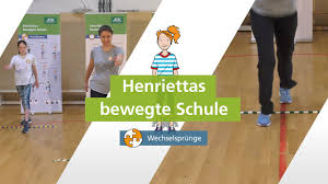 Henriettas Bewegte Schule 12 Wechselsprunge Youtube