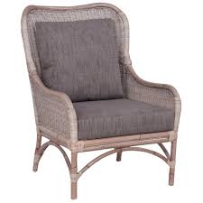 World Menagerie Adjani Armchair Accent Chairs Chair Rattan Armchair