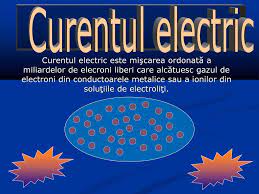 Surse de curent și condițiile existenței sale în circuitele electrice. Curentul Electric Ppt Download
