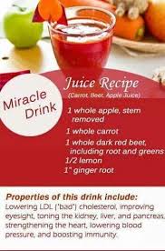 Miracle Juice Recipe Healthy Juice Recipes Juicing Recipes Detox Juice Recipes