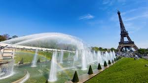 Fountain of Trocadero in the garden of the Palais-de-Chaillot -  VisitingParis By Yourself