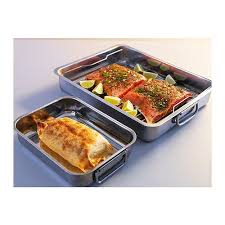 Koncis Roasting Pan Stainless Steel Ikea Ikea Horno Rejas