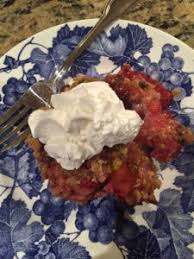 Apple Fritters With Creme Anglaise Rosemary And The Goat