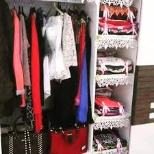 صور جهاز العروس افكار لترتيب الخزانة و تزيين جهاز العروشة Wardrobe Rack Home Deco Wardrobe
