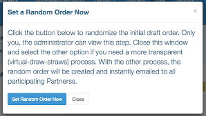 Draft Order Generator