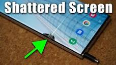 My Samsung Galaxy S22 Ultra Screen Cracked Within One Month - YouTube