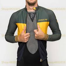 Spring New 2019 Fashion Brand Cycling Jersey Men Long