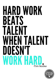 Maybe you would like to learn more about one of these? Bilingual Motivational Posters Hard Work Beats Talent When Talent Doesn T Work Hard Tim Nokte I Love Hard Work Quotes Hard Work Beats Talent Work Quotes