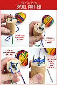 For those that knit a lot and knit often, prym offers the knitters' kit with the most important knitting utensils that are needed for creative work w… How To Cast On Homemade Spool Knitter And How To Make Your Own Spool Knitter Knitting Noddy Spool Crafts Spool Knitting Finger Knitting