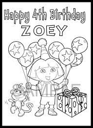 Congratulations that owl lovers will appreciate. Free Personalized Coloring Sheets Explorer Birthday Party Birthday Coloring Pages Birthday Party Games