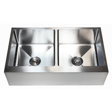 Create that classic look in your kitchen with an apron front farmhouse sink from menards. Home Garden Bathroom Sinks 36 Double Bowl Apron Farmhouse Stainless Steel Kitchen Sink 10 Deep Ap3619bs Dailystyles De
