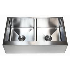 The deep bowl allows you to easily wash large pots, pans and trays without splashing water everywhere. Home Garden Bathroom Sinks 36 Double Bowl Apron Farmhouse Stainless Steel Kitchen Sink 10 Deep Ap3619bs Dailystyles De