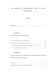 La legge tutela dal punto di vista civilistico e penale il coniuge che non percepisce più l'assegno di mantenimento spettante per sé o per i figli. Gli Obblighi Di Mantenimento Verso Il Figlio