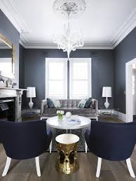 Gray is a conservative color. Greg Natale Gold Living Room Living Room Grey Blue Living Room