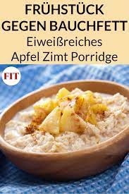 Apfel Zimt Haferbrei Porridge Gesundes Fitness Fruhstuck Zum Abnehmen Rezepte Wenig Kalorien Fruhstuck Abnehmen Gesundes Fruhstuck Abnehmen