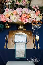 Now let's dig into all of the different options and types of navy blue peach wedding invitations on this page. Blue Wedding Navy Blue Bridesmaid Dresses Paired With Peach And Green Bouquets Colorsbridesmaid