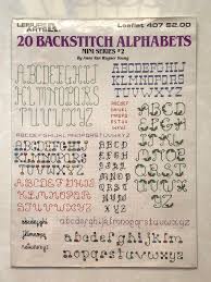 Discount99.us has been visited by 1m+ users in the past month Backstitch Alphabets Cross Stitch Leaflet Design Craft Craft Supplies Tools On Carousell