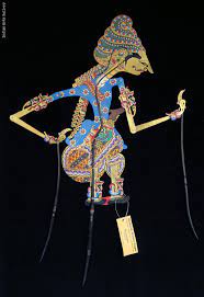 Shadow puppets of indonesia are called wayang kulit. Kamajaya The God Of Love Wayang Kulit Javanese Shadow Puppet By Tri Suwarno Indigo Arts