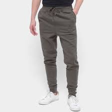 Calca Jogger Hering Basica Masculina Chumbo Zattini